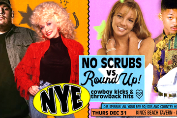 No Scrubs vs Round Up: NYE Party - Caloundra