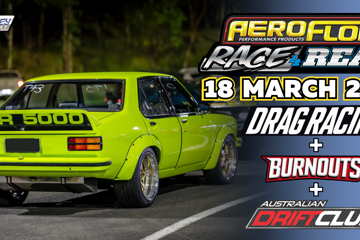 Aeroflow Race 4 Real - Drag & Drift Night + Burnouts
