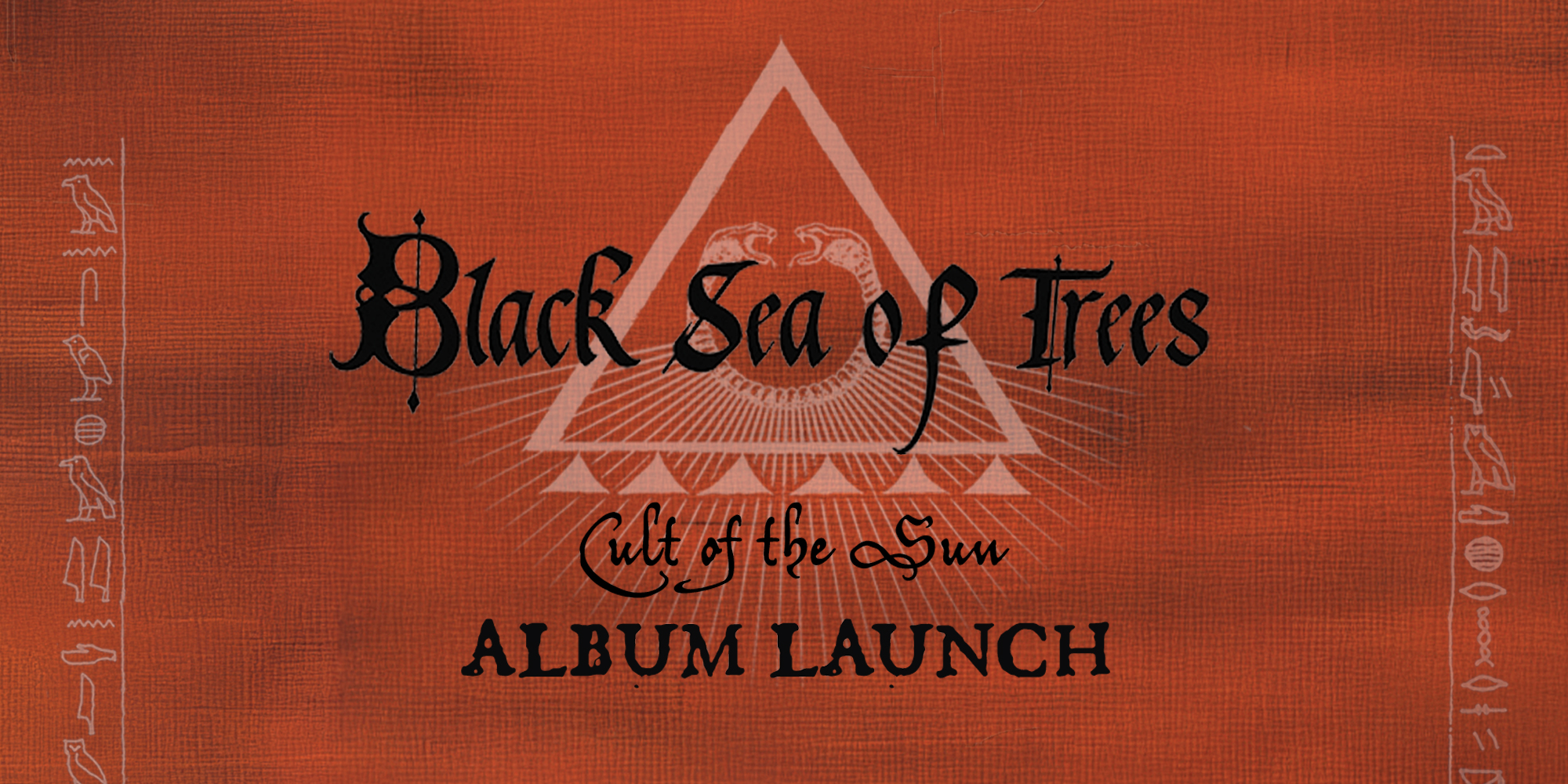 Black Sea of Trees Cult of the Sun Album launch with Tanil Cagdas & Aidan Black Project