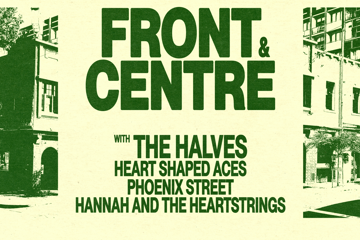 FRONT & CENTRE WITH THE HALVES