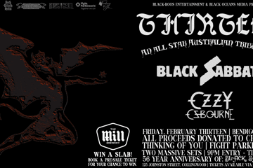 THIRTEEN: Tribute to Black Sabbath + Ozzy Osbourne - Charity Show: Thinking Of You + Fight Parkinson's