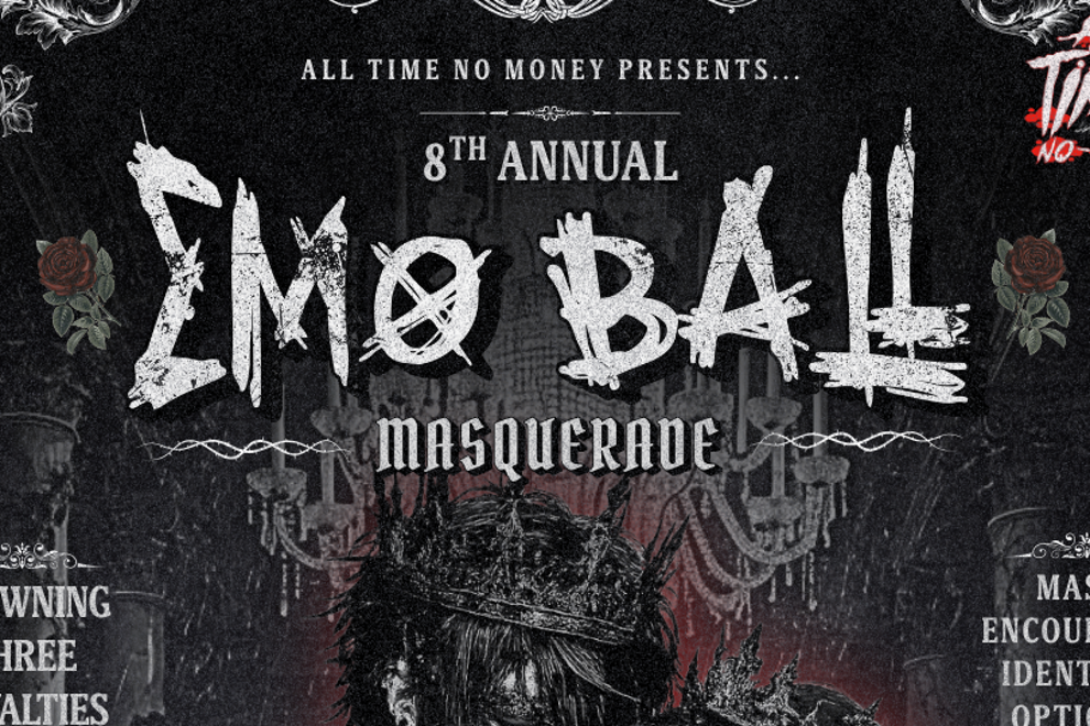 THE 8TH ANNUAL EMO BALL : MASQUERADE TAKEOVER