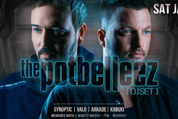 THE POTBELLEEZ x McGuires Hotel | Mackay