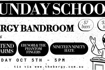 Sunday School: I Extend My Arms, Ebi Nori & The Phantom Fingers, Nineteen Ninety Hate