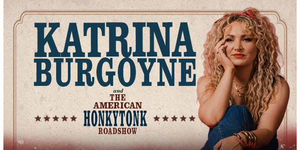 Katrina Burgoyne - The American Honky Roadshow live at Kings Beach Tavern - Concert poster