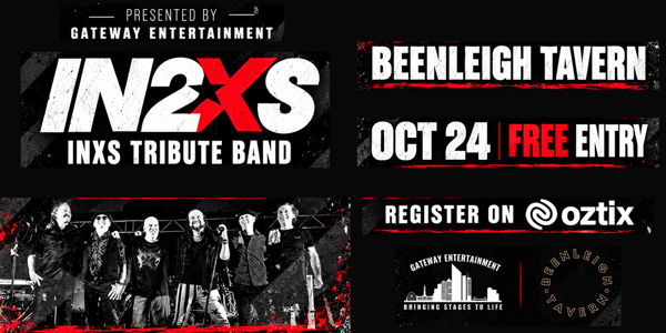 IN2XS - INXS Tribute Band live at Beenleigh Tavern - Concert poster