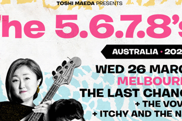 The 5.6.7.8's: Tokyo's Rockin' Retro Riot Hits Australia! EXTRA SHOW ADDED