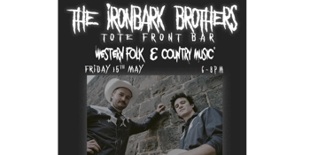 THE IRONBARK BROTHERS - TOTE FRONT BAR