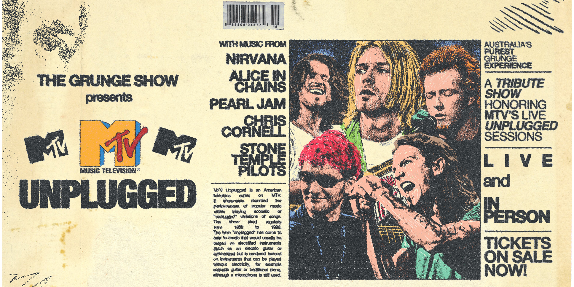 MTV UNPLUGGED LIVE ~ ALL AGES EVENT