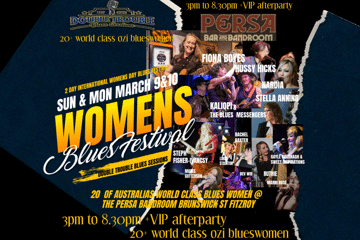 International Women’s Day Blues Music Festival (2 Days - 20+ Acts)