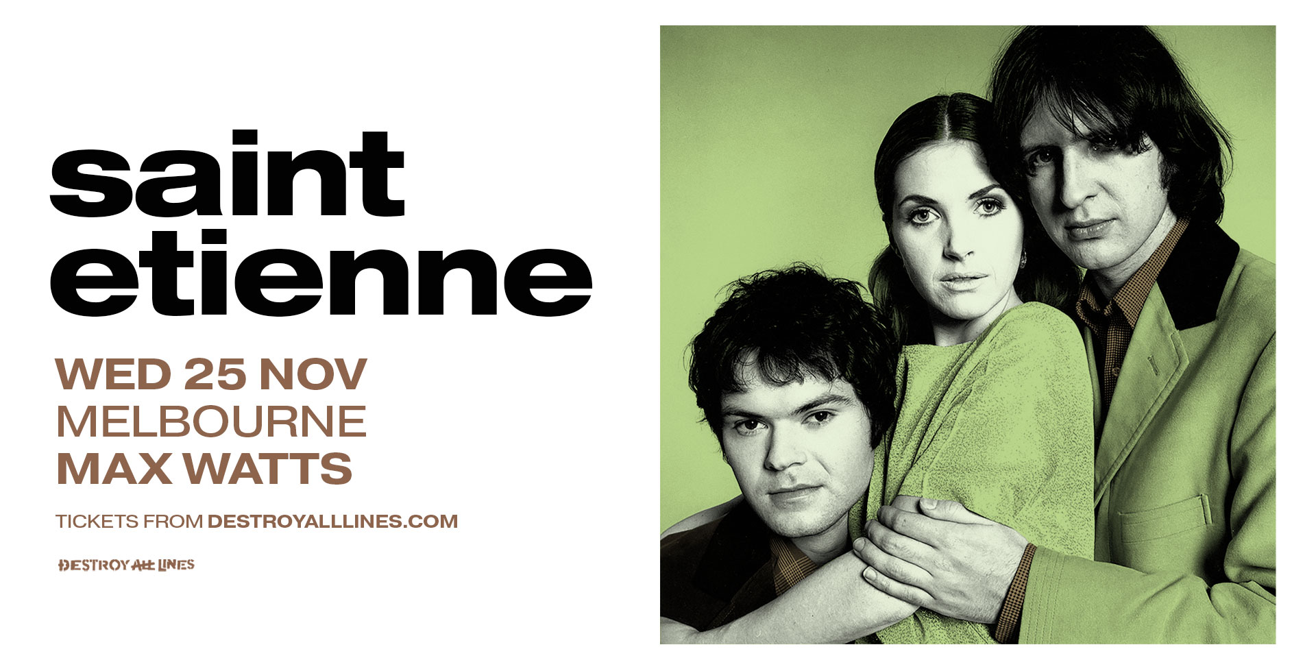 Saint Etienne Farewell Tour