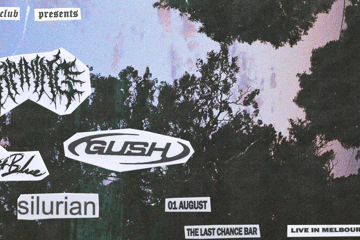 DRAINING (ADL) LIVE IN MELBOURNE (NAARM) WITH GUSH, PERFECT BLUE & SILURIAN