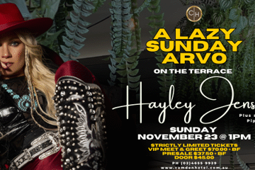 A Lazy Sunday Arvo with Hayley Jensen