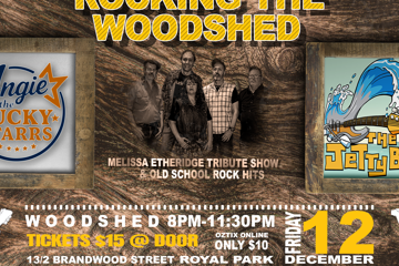 Angie & The Lucky Starrs Band Rocks Woodshed