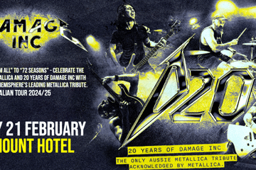 Damage Inc. Celebrates 20th Anniversary with Australian Tour