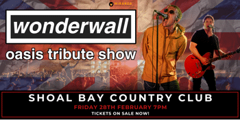 SHOAL BAY COUNTRY CLUB | WONDERWALL OASIS TRIBUTE SHOW