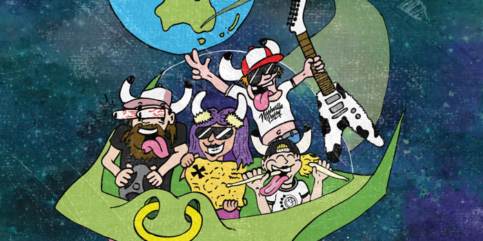 UDDER UBDUCTEES SAY UNGULATER DUDES ft. PIZZA DEATH, TRAUMA BOYS, HAIL MARY JANE