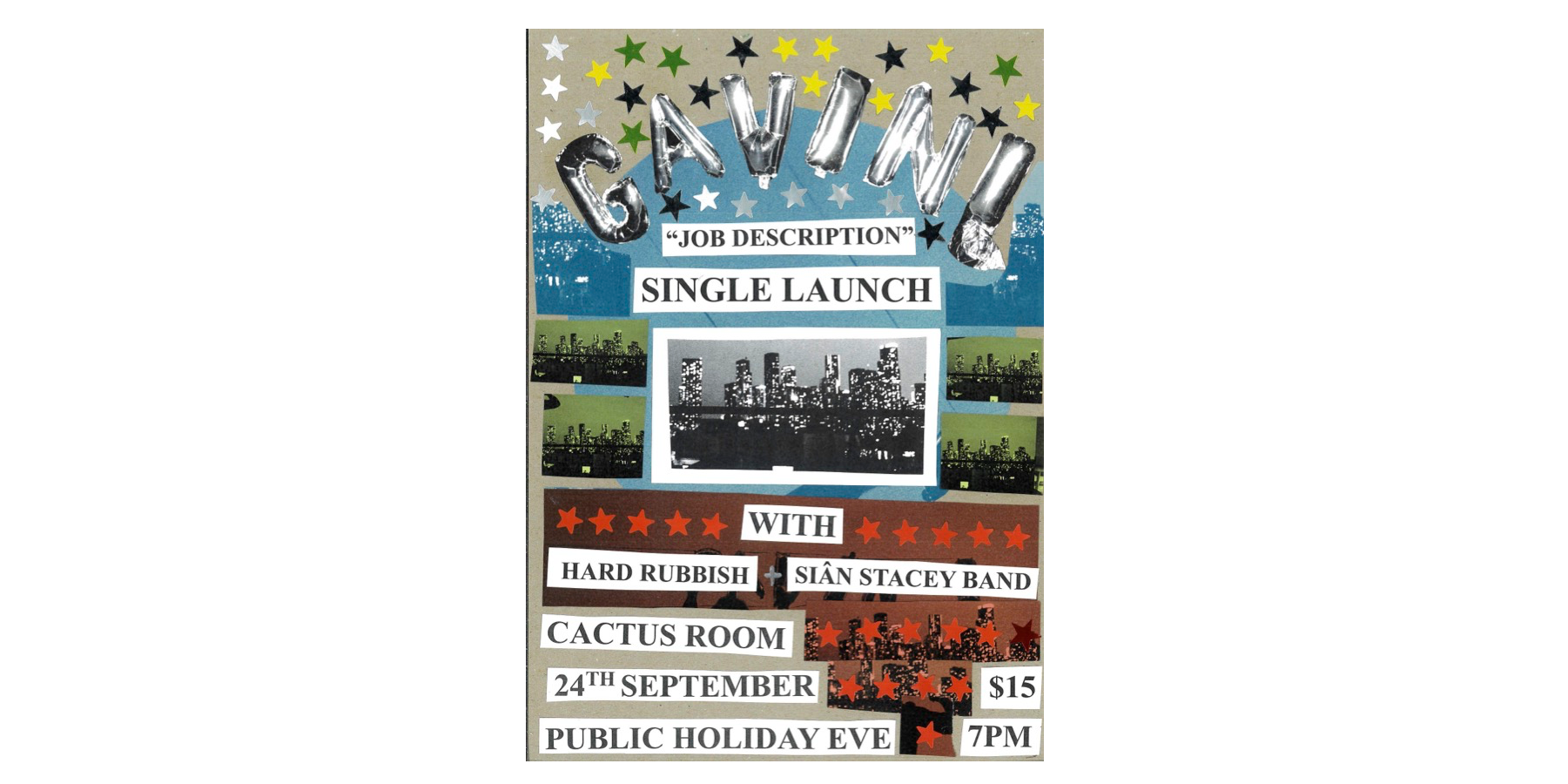 Gavin! ‘Job Description Single Launch’