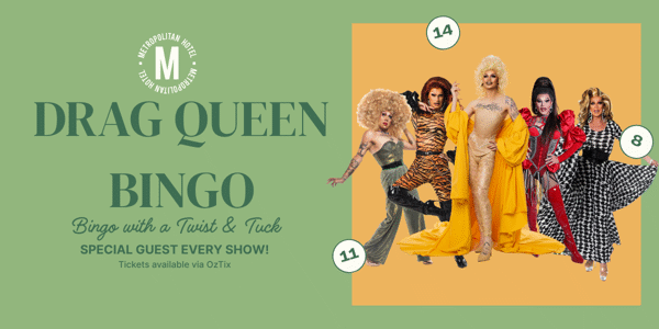Drag Queen Bingo - The Metropolitan Hotel Mackay