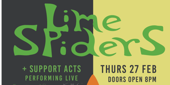 Lime Spiders - In Conjunction with Noosa Festival of Surfing