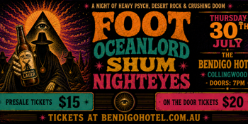 Foot + Oceanlord + Shum + Nighteyes