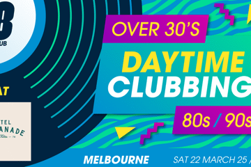 Studio38 Presents Daytime Clubbing for over 30’s