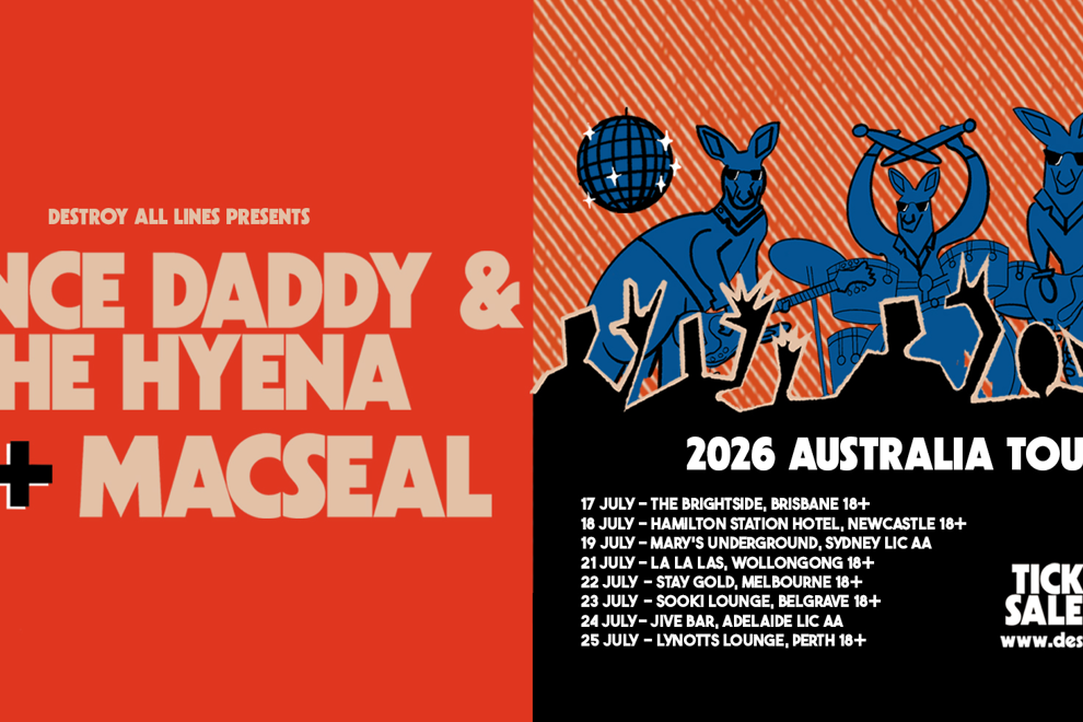 Prince Daddy & The Hyena + Macseal Australian Tour 2026