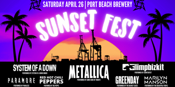 SUNSET FEST SOUTH - Tribute Band Festival | Port Beach Brewery