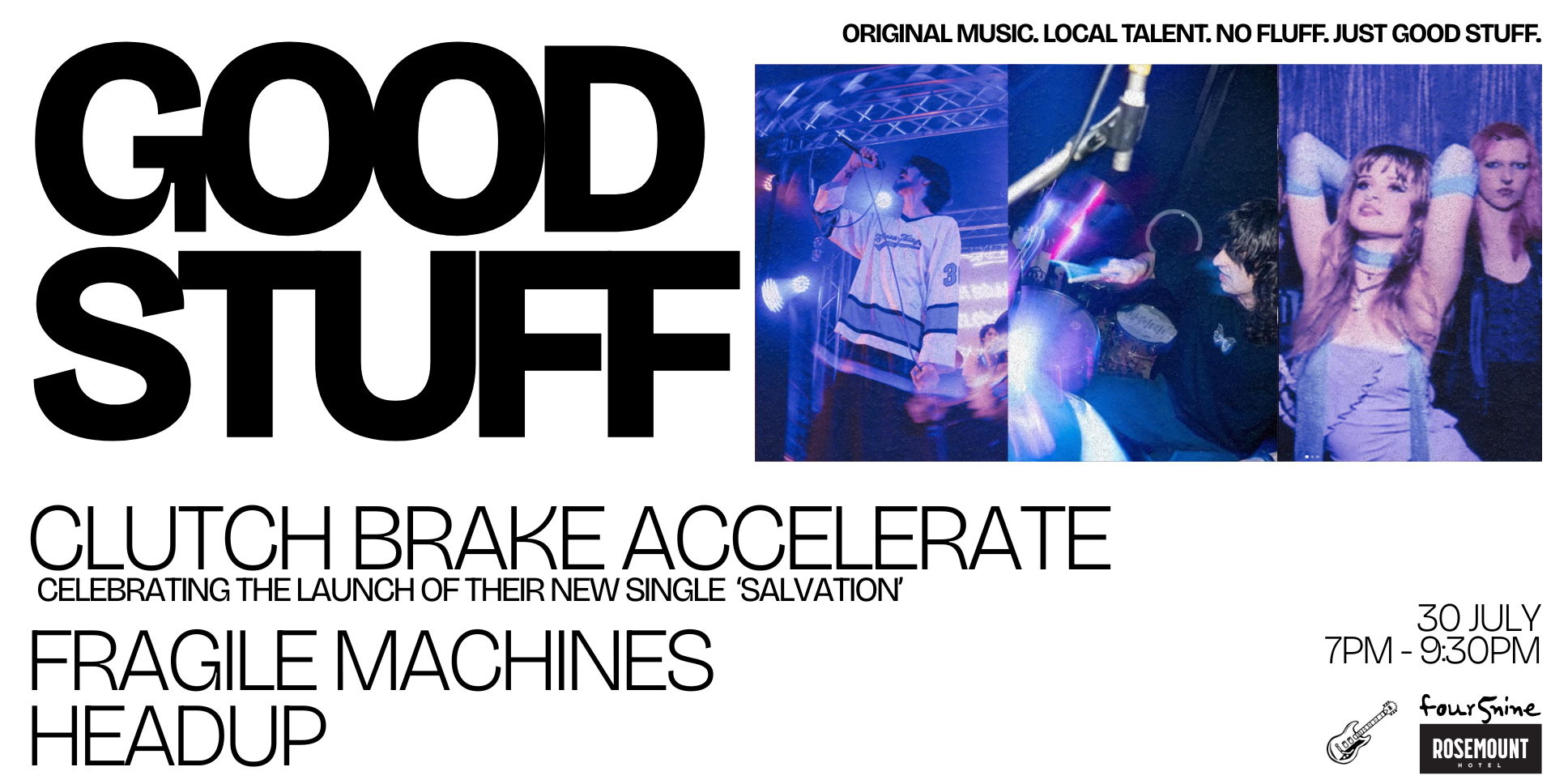GOOD STUFF | Clutch Brake Accelerate, Fragile Machines & Headup