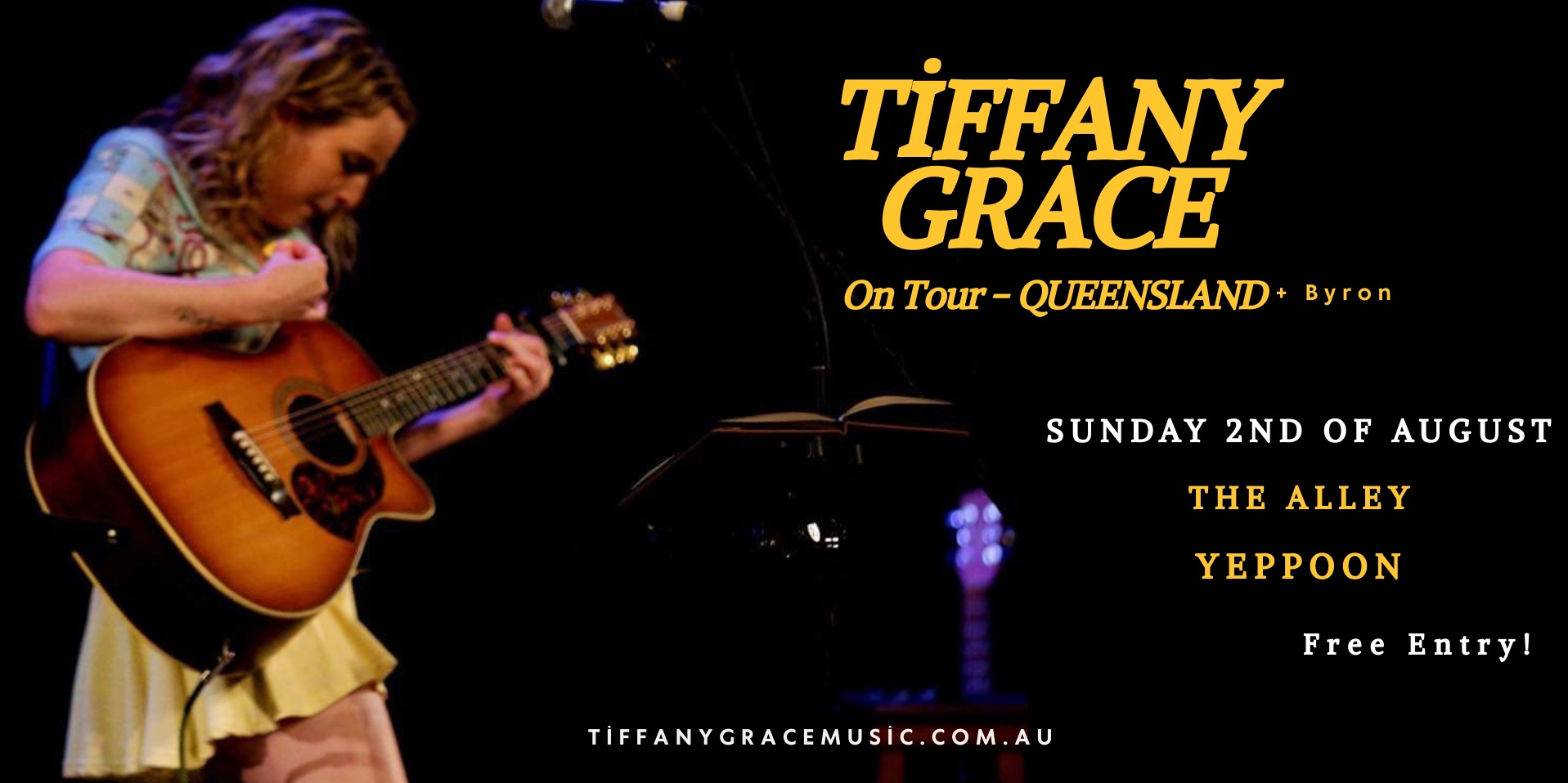 Tiffany Grace - Ripples in Time Tour 2026