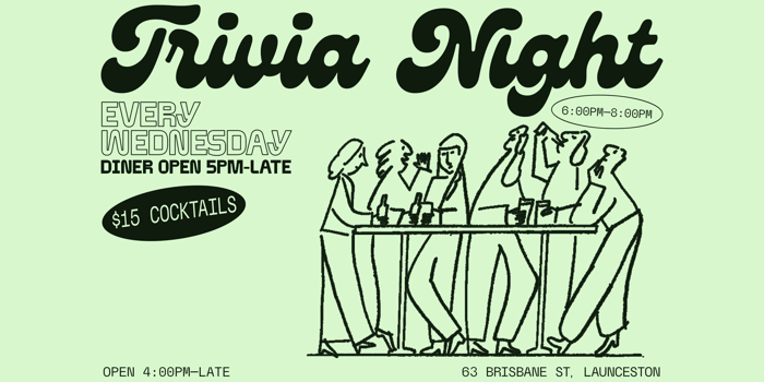 Trivia night at Reggie - 08/10/25