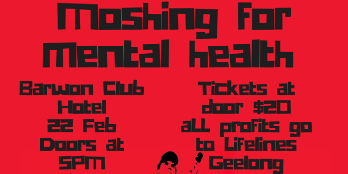 Moshing For Mental Health Fundraiser