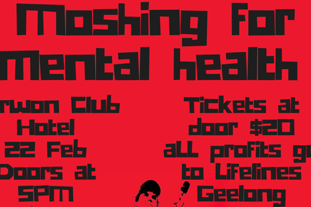 Moshing For Mental Health Fundraiser