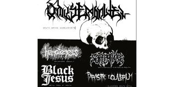 BLACK JESUS PRESENTS: A savage night of death/grind carnage!