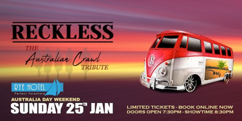 Reckless - The Australian Crawl Tribute