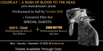 Coldplay "A Rush Of Blood To The Head" 20th Anniversary Show