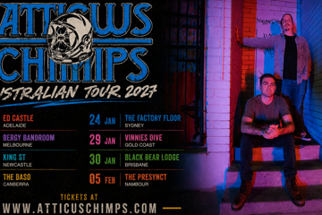 Atticus Chimps Live at Vinnies Dive