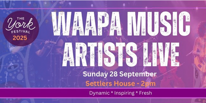WAAPA Music Artists Live at The York Festival