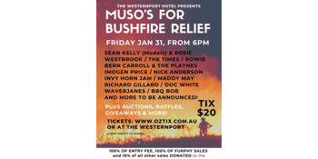 Muso's for Bushfire Relief
