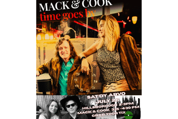 Mack & Cook - Time Goes By single launch - with guests, Hillsborough