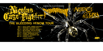 Nicolas Cage Fighter - The Bleeding Venom Tour