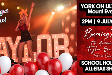 TAYLOR SWIFT Tribute Show ~ BURNING RED