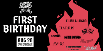 Burntout Bookings Turns One!