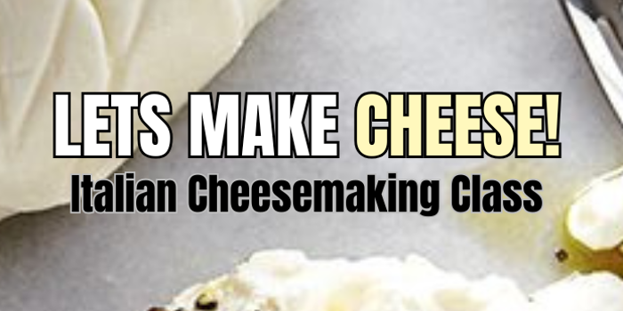 Cheesemaking Class @ H&C Urban Winery - LET'S MAKE CHEESE!