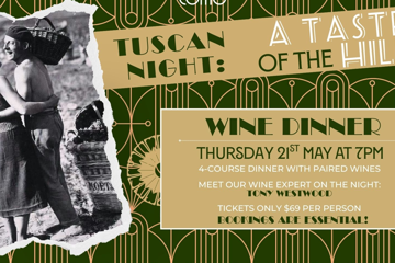 Tuscan Wine Dinner