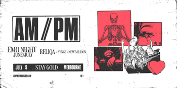 am//pm emo night // melbourne july 5