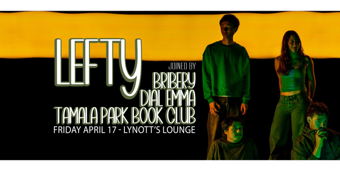 Lefty, Bribery, Dial Emma & Tamala Park Book Club