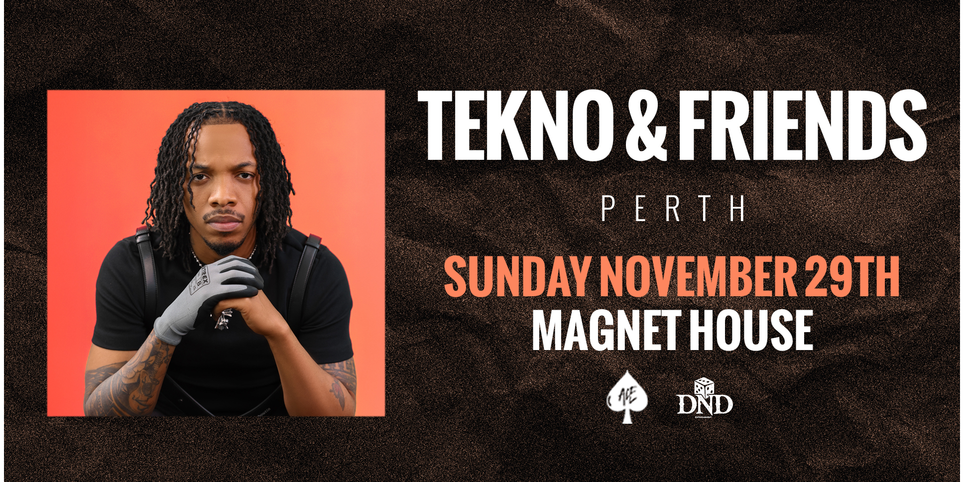 TEKNO & FRIENDS – LIVE IN PERTH