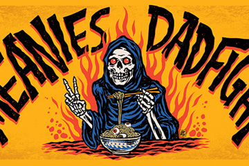 THE MEANIES x DAD FIGHT SPLIT 7” LAUNCH