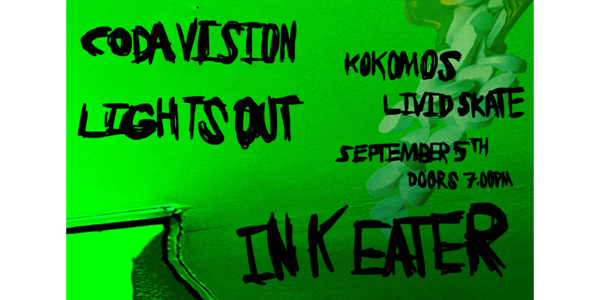 SUBSTANCE live at Kokomo's Livid Skate Cafe - Concert poster